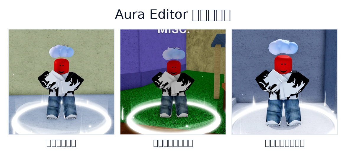 Aura Editor 三海域位置