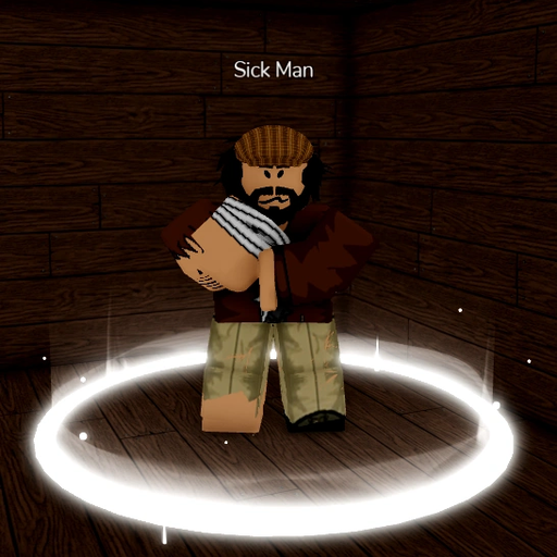 生病的老人 Sick Man