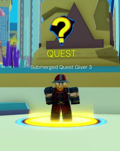 水下任務 NPC 3（Submerged Quest Giver 3）