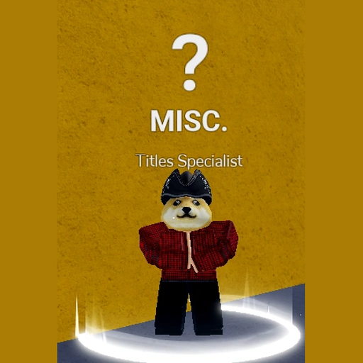 稱號管理員 Titles Specialist