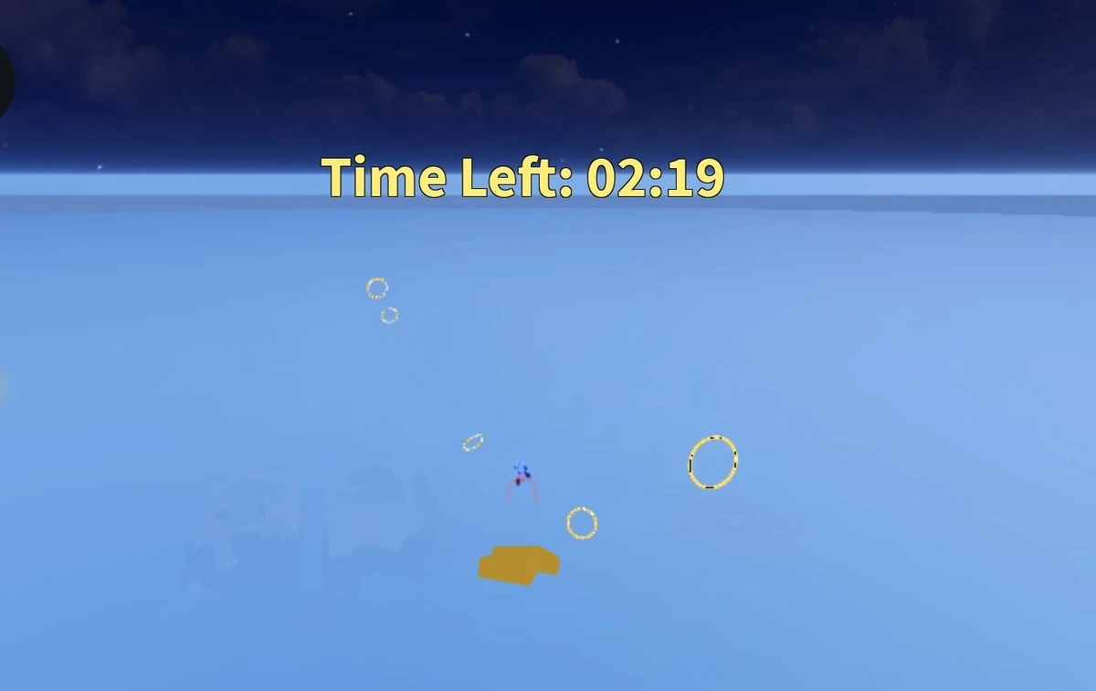 暖心配送小遊戲：天空光環（Rings）與剩餘時間