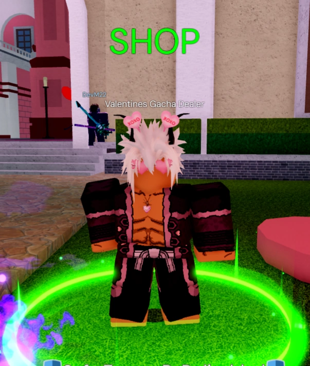 情人節扭蛋商人（Valentines Gacha Dealer）NPC 截圖